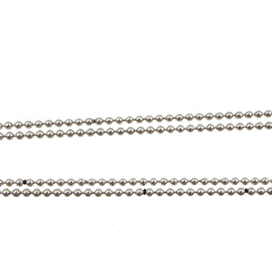 グッチ プレート ダブルチェーン シルバー925 ネックレス 0184【中古】GUCCI