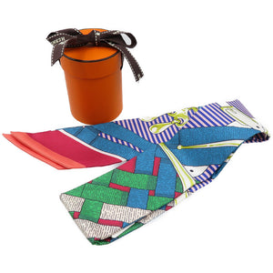 未使用 エルメス ツイリー 063419S シルク マルチカラー スカーフ 0185【中古】HERMES