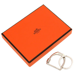 新品同様 エルメス エトリエ メタル シルバー キーホルダー キーリング 0192 【中古】 HERMES