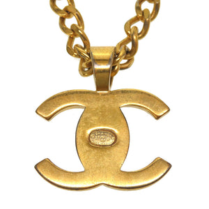 シャネル ターンロック ココマーク 97P ヴィンテージ ゴールドチェーン ネックレス アクセサリー 0200 【中古】 CHANEL