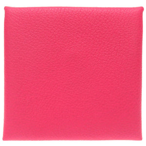 美品 エルメス バスティア シェーブル ローズメキシコ Y刻印(2020年製) コインケース 小銭入れ 財布 0206 【中古】 HERMES