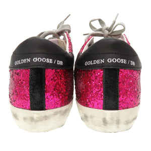 新品同様 ゴールデングース スーパースター スパンコール ピンク スニーカー 靴 0207 【中古】 GOLDEN GOOSE