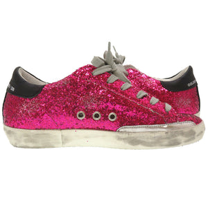 新品同様 ゴールデングース スーパースター スパンコール ピンク スニーカー 靴 0207 【中古】 GOLDEN GOOSE