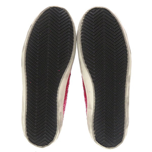 新品同様 ゴールデングース スーパースター スパンコール ピンク スニーカー 靴 0207 【中古】 GOLDEN GOOSE