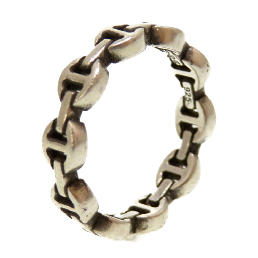 ホーセンブース マイクロ トライ リンク リングシルバー925 日本サイズ9号 指輪 アクセサリー 0209 【中古】 HOORSENBUHS