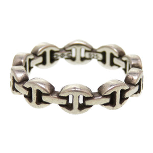 ホーセンブース マイクロ トライ リンク リングシルバー925 日本サイズ9号 指輪 アクセサリー 0209 【中古】 HOORSENBUHS