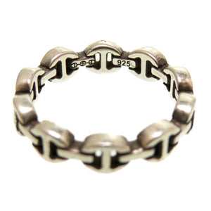 ホーセンブース マイクロ トライ リンク リングシルバー925 日本サイズ9号 指輪 アクセサリー 0209 【中古】 HOORSENBUHS