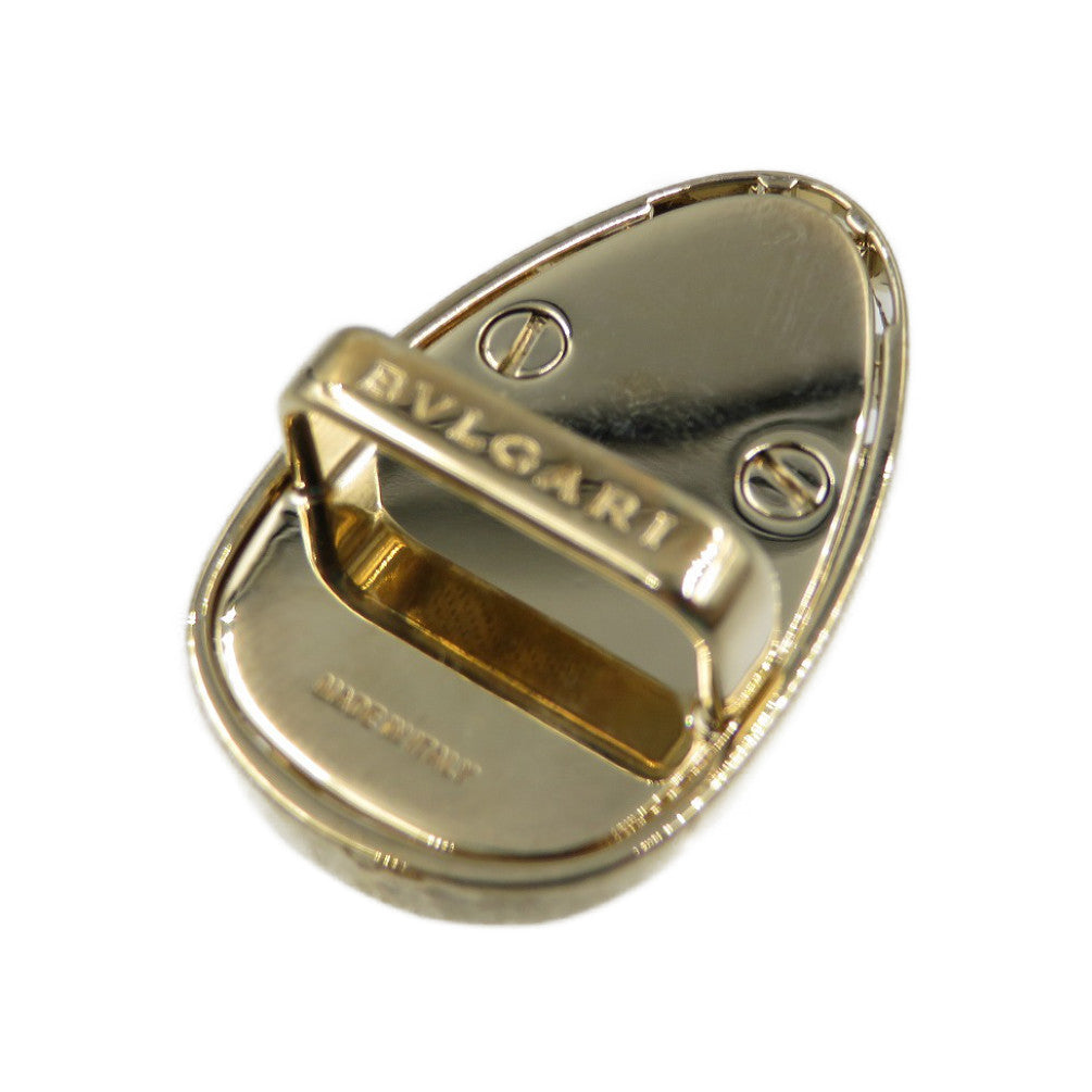 未使用 ブルガリ セルペンティ スネークヘッド メタル ゴールド ブラック スカーフリング 0210【中古】BVLGARI