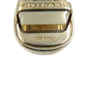 未使用 ブルガリ セルペンティ スネークヘッド メタル ゴールド ブラック スカーフリング 0210【中古】BVLGARI