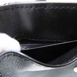 未使用 サンローラン パリ モノグラム サンローラン タイニー ウォレット レザー ブラック 602791 三つ折り財布 財布 黒 0218 【中古】 SAINT LAURENT PARIS