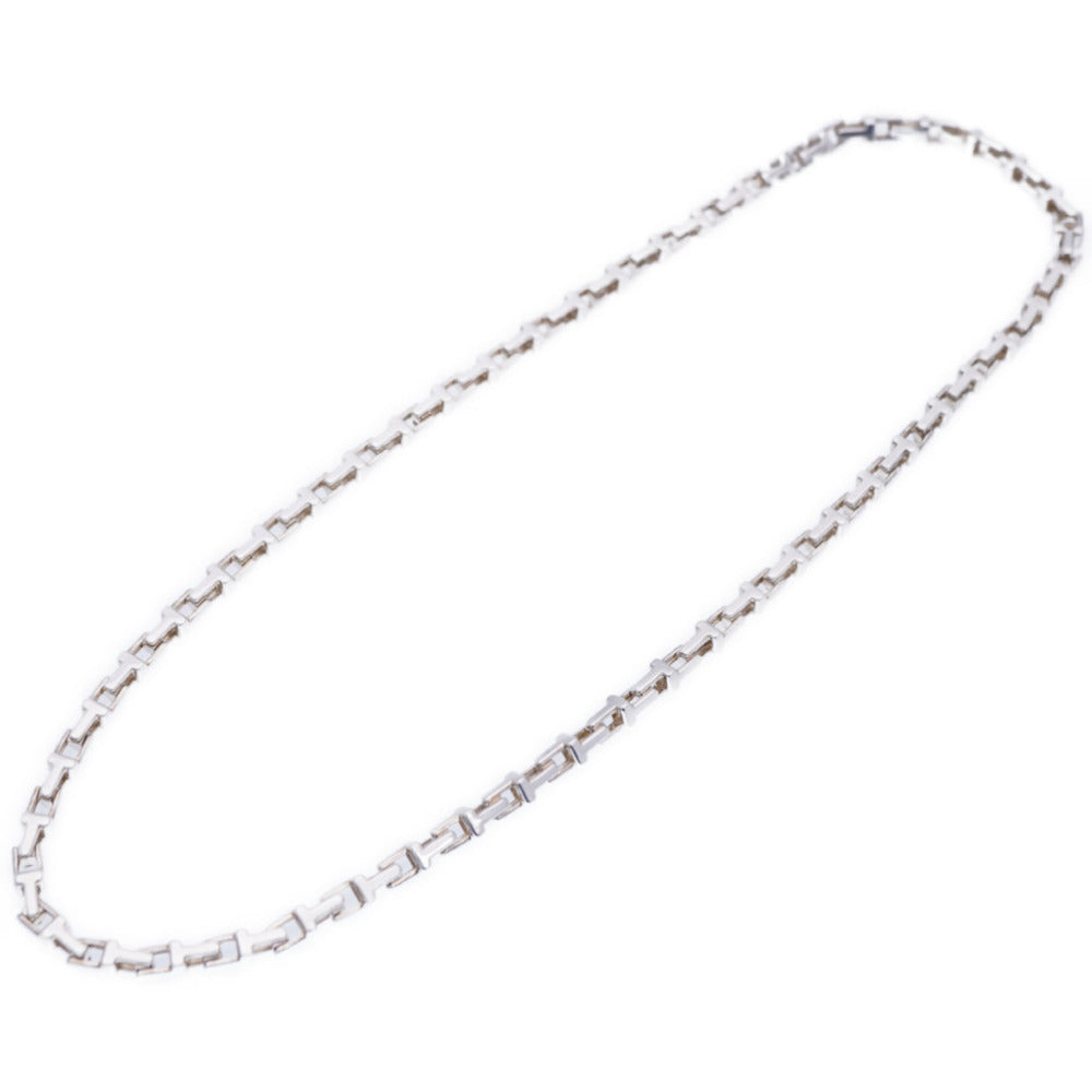 美品 ティファニー Tチェーン Tナロー シルバー925 ネックレス 20インチ アクセサリー 0002【中古】TIFFANY&Co. レディース