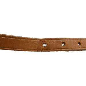 エルメス アピ3 □H レザー メタル ブラウン シルバー ブレスレット 0020【中古】HERMES