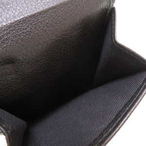 未使用 ブルガリ レッタレファブリック ロゴマニア キャンバス ブラック 二つ折り財布 財布 黒 0021 【中古】 BVLGARI