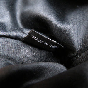 新品同様 ミュウミュウ マテラッセ レザー ネイビー ハンドバッグ バッグ ポーチ 紺 0026 【中古】 MIUMIU