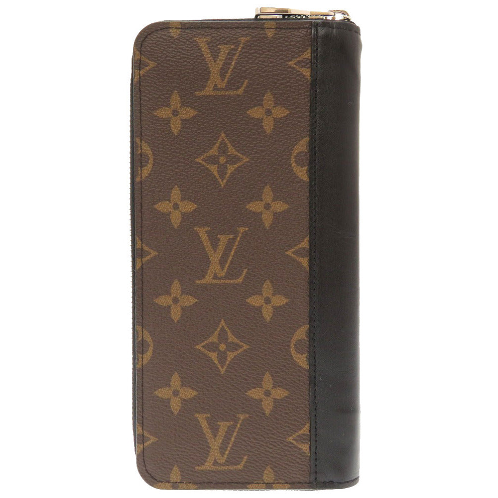 美品 ルイ ヴィトン モノグラム マカサー ジッピーウォレット ヴェルティカル M60109 ラウンドファスナー 長財布 財布 LV 0027 【中古】 LOUIS VUITTON