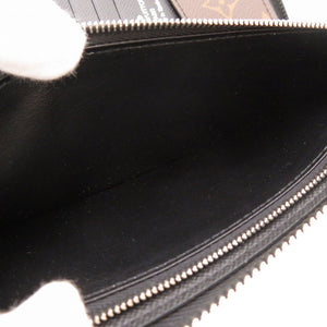 美品 ルイ ヴィトン モノグラム マカサー ジッピーウォレット ヴェルティカル M60109 ラウンドファスナー 長財布 財布 LV 0027 【中古】 LOUIS VUITTON