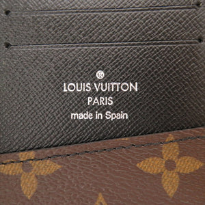 美品 ルイ ヴィトン モノグラム マカサー ジッピーウォレット ヴェルティカル M60109 ラウンドファスナー 長財布 財布 LV 0027 【中古】 LOUIS VUITTON