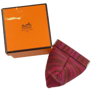 新品同様 エルメス ジュル PM □F刻印 ヴィブラート レッド コインケース 小銭入れ 0038【中古】HERMES