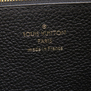 新品同様 ルイ ヴィトン モノグラム アンプラント ジッピーウォレット ノワール ブラック  M61864 長財布 財布 黒 LV 0051 【中古】 LOUIS VUITTON メンズ