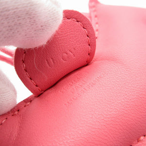 新品同様 エルメス ロデオチャームPM アニューミロ U刻印(2022年製) ローズアザレ バッグチャーム キーホルダー 0053【中古】HERMES