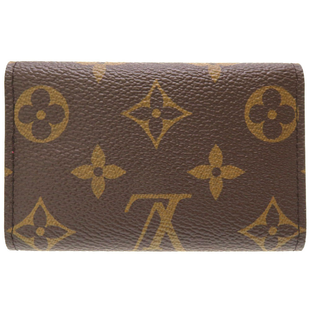 美品 ルイ ヴィトン モノグラム ミュルティクレ6 フューシャ ICタグ M60701 6連 キーケース LV 0074 【中古】 LOUIS VUITTON