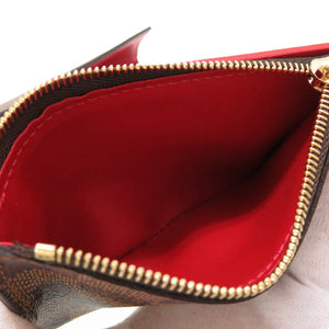 未使用 ルイ ヴィトン モノグラム ポルトフォイユ ヴィクトリーヌ レッド N41659 三つ折り財布 財布 LV 0097 【中古】 LOUIS VUITTON