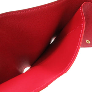 未使用 ルイ ヴィトン モノグラム ポルトフォイユ ヴィクトリーヌ レッド N41659 三つ折り財布 財布 LV 0097 【中古】 LOUIS VUITTON