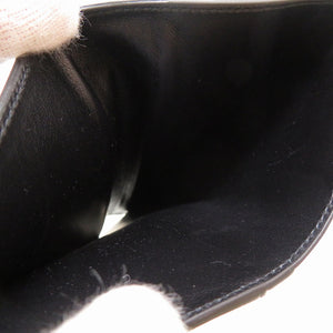 未使用 ジバンシー ブラック レザー BB605AB0CQ 001 二つ折り財布 財布 黒 0101 【中古】 GIVENCHY ジバンシィ