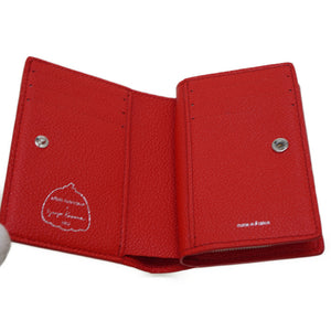 未使用 ルイヴィトン LV×YK ポルトフォイユ クレア モノグラム アンプラント M82103 草間彌生 日本限定 二つ折り財布 ルージュブロン 赤/白 レッド ドット LV 0104【中古】LOUIS VUITTON