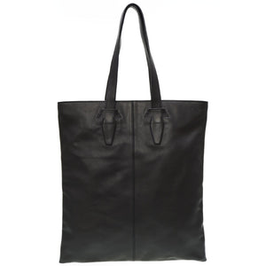 美品 ベルルッティ レザー トートバッグ ブラック 黒 0107【中古】BERLUTI