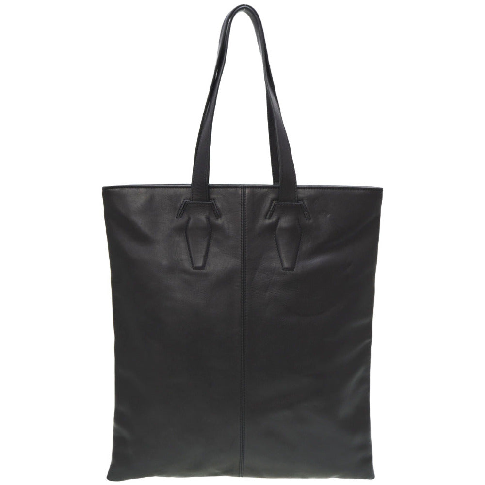 美品 ベルルッティ レザー トートバッグ ブラック 黒 0107【中古】BERLUTI