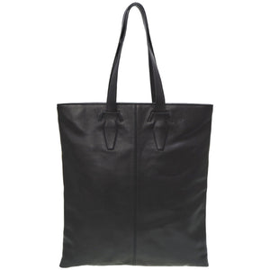 美品 ベルルッティ レザー トートバッグ ブラック 黒 0107【中古】BERLUTI