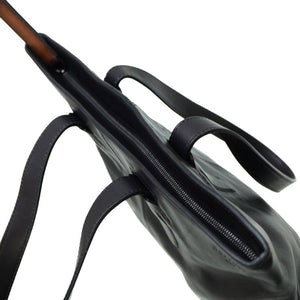 美品 ベルルッティ レザー トートバッグ ブラック 黒 0107【中古】BERLUTI