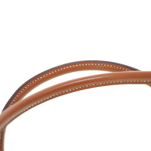 未使用 エルメス ミニプリュム 20 スイフト ゴールド ハンドバッグ □N刻印 0109【中古】HERMES プリュム20