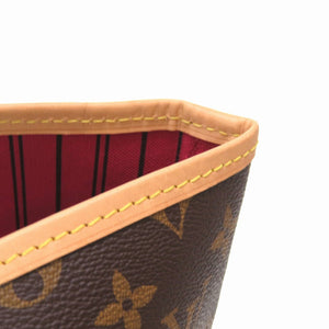 新品同様 ルイ ヴィトン モノグラム ネヴァーフルGM ピヴォワンヌ ICタグ M41180 トートバッグ バッグ LV 0112 【中古】 LOUIS VUITTON