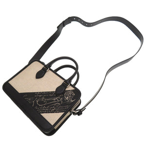 未使用 ベルルッティ アンジュール ガリバー ベージュ ブラック M224709 2WAY ハンドバッグ バッグ 0119 【中古】 Berluti メンズ