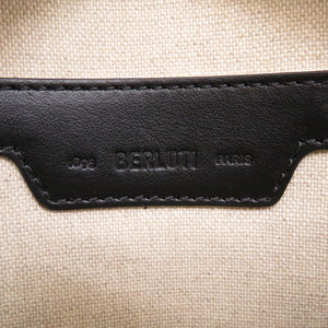 未使用 ベルルッティ アンジュール ガリバー ベージュ ブラック M224709 2WAY ハンドバッグ バッグ 0119 【中古】 Berluti メンズ