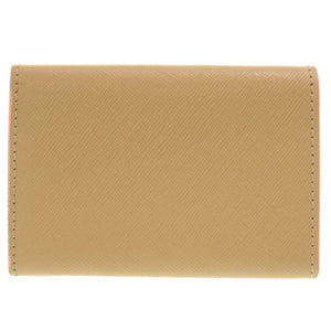 マルニ トリフォールドウォレット トランク レザー グレー レッド PFMOW02U23 三つ折り財布 財布 0120 【中古】 MARNI