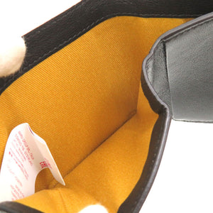 マルニ トリフォールドウォレット トランク レザー グレー レッド PFMOW02U23 三つ折り財布 財布 0120 【中古】 MARNI