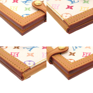 美品 ルイ ヴィトン モノグラム マルチカラー ポルト フォト 2ヴォレ ブロン M58003 フォトフレーム 写真立て LV 0123 【中古】 LOUIS VUITTON