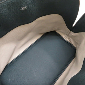 未使用 エルメス ボリード 1923 シメール ドラゴン トゴ ベルベット ヴェールシプレ シルバー金具 Y刻印(2020年製) ハンドバッグ バッグ 緑 0128 【中古】 HERMES メンズ