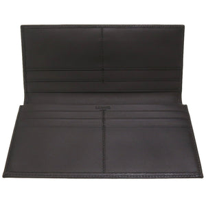 未使用 ロエベ レザー ブラック 長財布 財布 黒 0145 【中古】 LOEWE メンズ