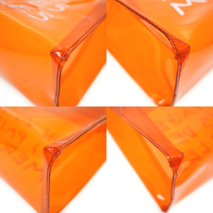 美品 エルメス ビニールケリー オレンジ ゴールド金具 ハンドバッグ 0148【中古】HERMES