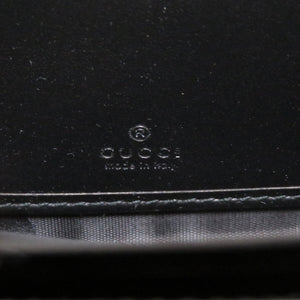 未使用 グッチ GGスプリーム ウルフ アニマルプリント 451273 ラウンドファスナー 長財布 ブラック 財布 黒 狼 0152 【中古】 GUCCI メンズ