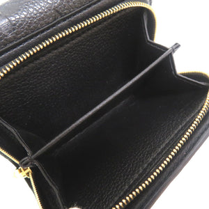 美品 ルイ ヴィトン モノグラム アンプラント ポルトフォイユ メティス コンパクト ノワール ICタグ M80880 三つ折り財布 ブラック 財布 黒 LV 0158 【中古】 LOUIS VUITTON