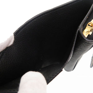 美品 ルイ ヴィトン モノグラム アンプラント ポルトフォイユ メティス コンパクト ノワール ICタグ M80880 三つ折り財布 ブラック 財布 黒 LV 0158 【中古】 LOUIS VUITTON