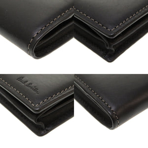 未使用 ポール スミス レザー ブラック コインケース 小銭入れ 財布 黒 0161 【中古】 Paul Smith メンズ