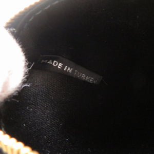 新品同様 ミュウミュウ 5MB006 レザー ブラック コインケース 小銭入れ 財布 黒 0164 【中古】 MIUMIU レディース