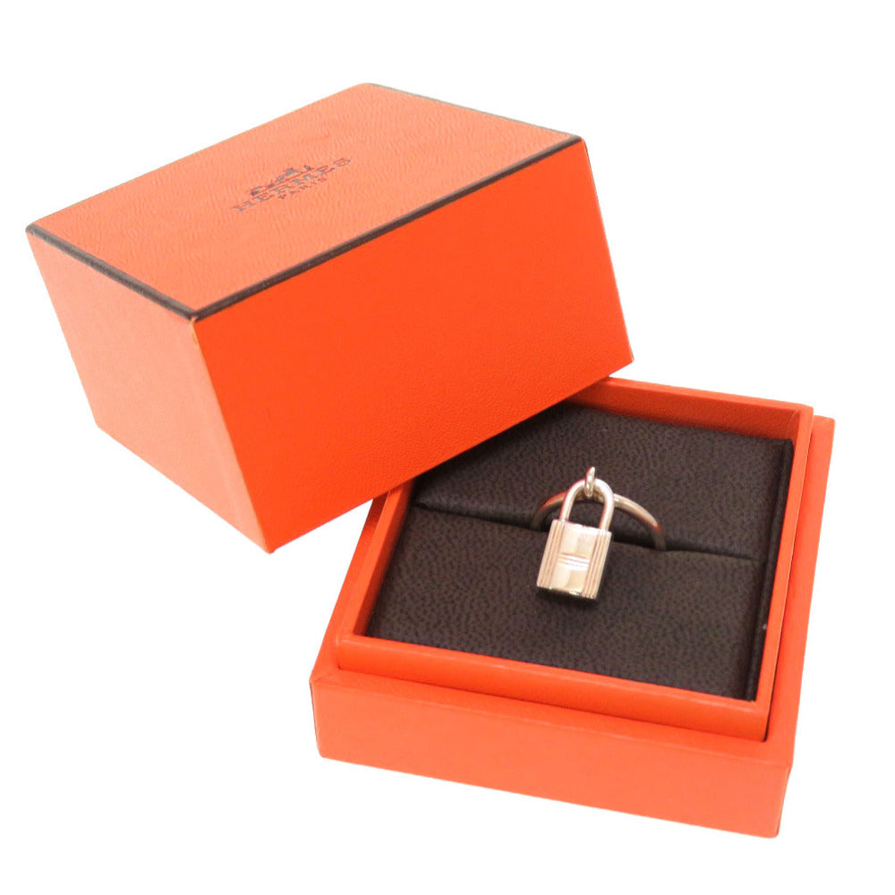 未使用 エルメス アミュレット カデナ リング サイズ51 シルバー925 指輪 アクセアリー 0182 【中古】 HERMES
