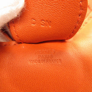 新品同様 エルメス ロデオチャームMM アニューミロ D刻印(2019年製) カーネリアン バッグチャーム キーホルダー 0189【中古】HERMES